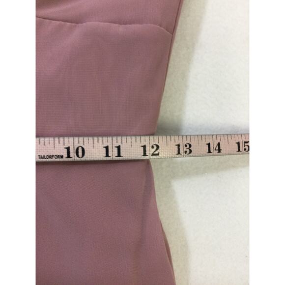 AW BRIDAL 0 XS mauve mist pink Alphorn wedding bridesmaid maxi dress NEW B46 - Picture 7 of 9